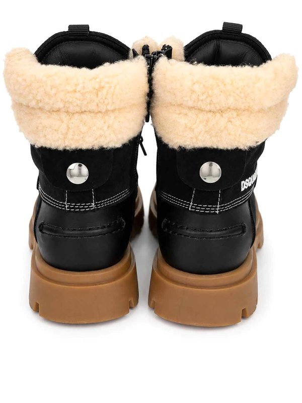 The Best Shops DSQUARED2: Bottes - Bottes - Noir