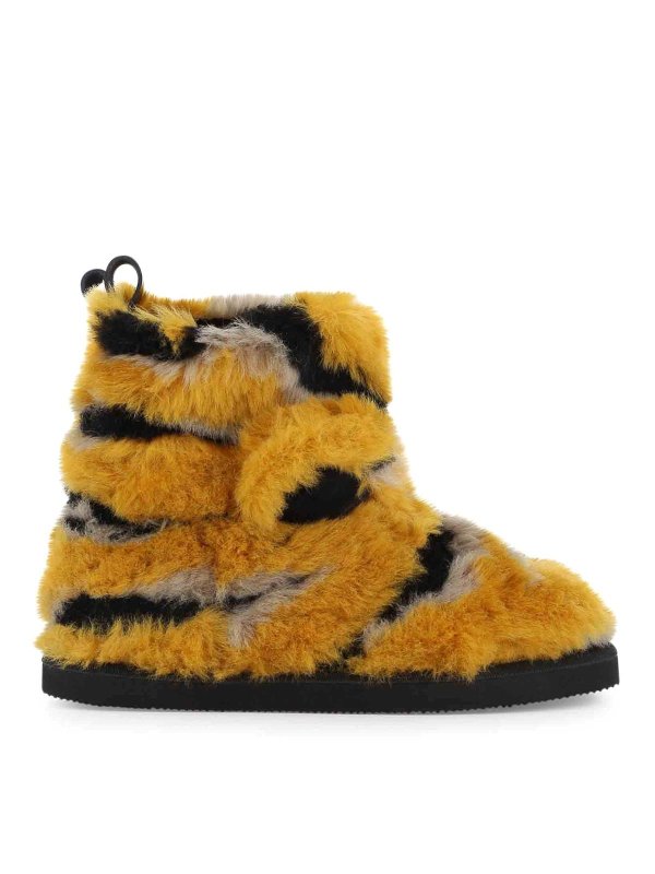 KENZO: boots - Fur Boot