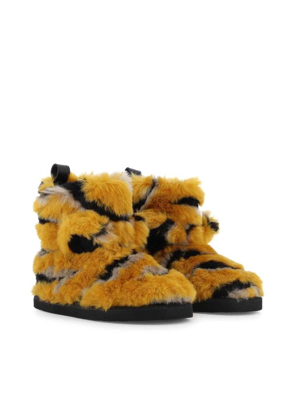 KENZO: boots online - Fur Boot
