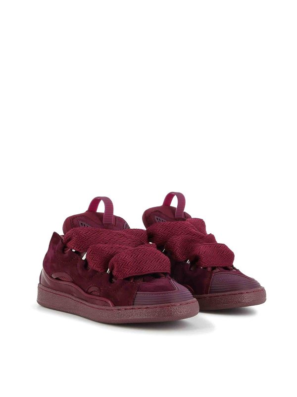 LANVIN: スニーカー online - スニーカー - ダークレッド