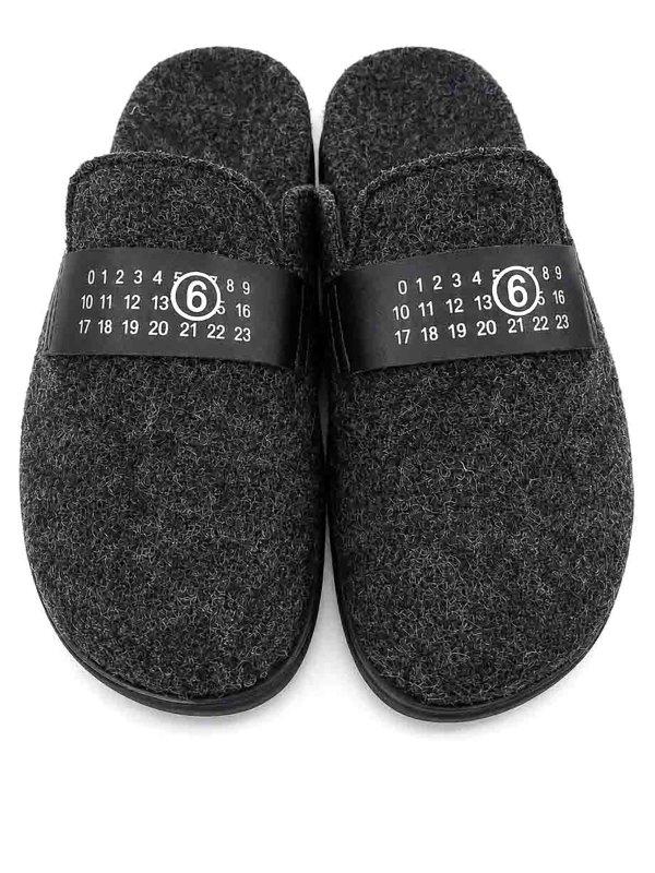 MM6 MAISON MARGIELA: ミュール online - ミュール - 黒