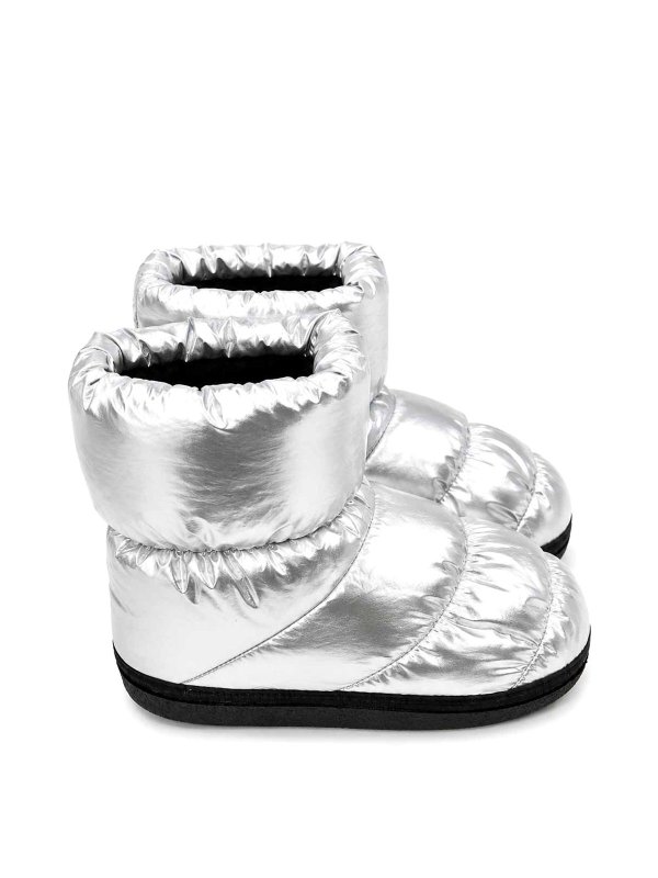 MM6 MAISON MARGIELA: ブーツ - ブーツ - 銀