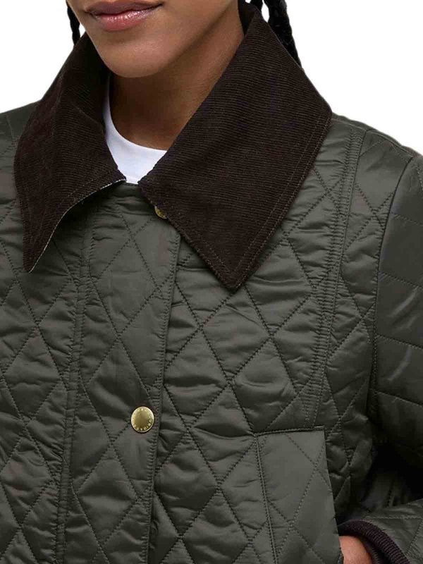 BARBOUR buy online ダウンジャケット - ヌードカラー