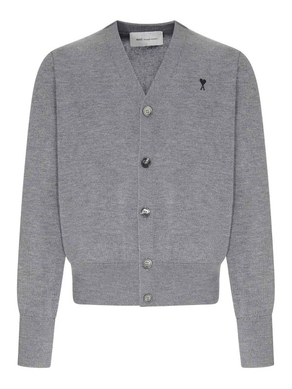 AMI PARIS: cardigan - Cardigan