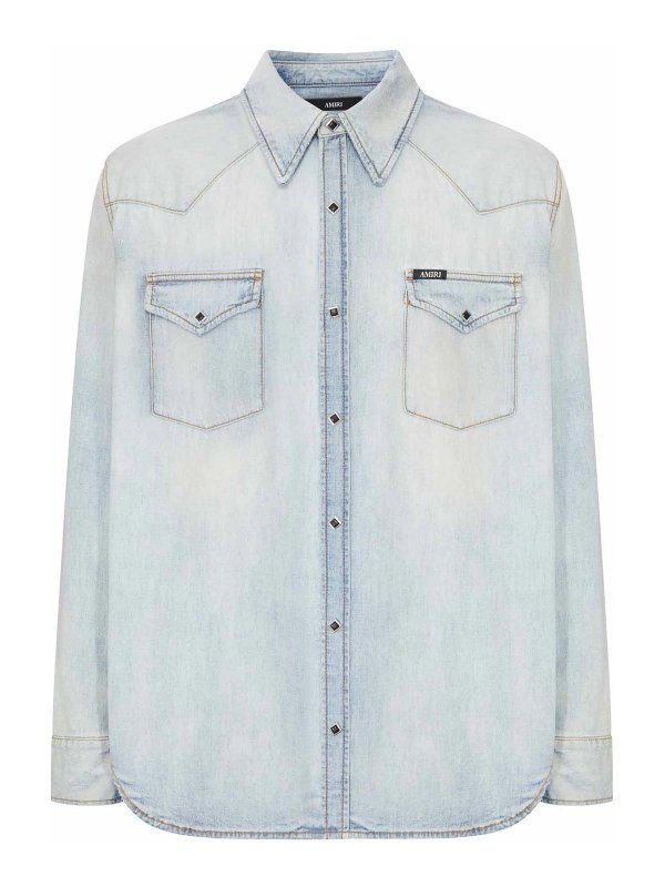 AMIRI: シャツ - シャツ - ブルー