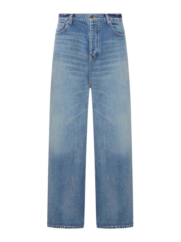 BALENCIAGA: ブーツカットジーンズ - ブーツカットジーンズ - ブルー