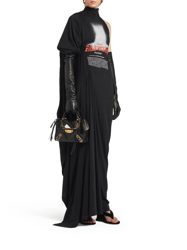 BALENCIAGA: ニーレングスドレス online - 膝丈ドレス - 黒