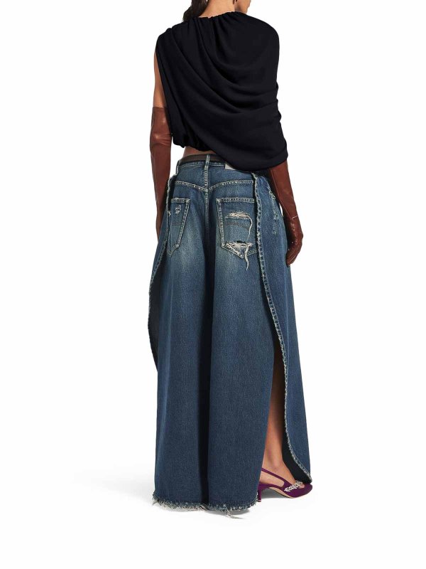 トップ/タンクトップ - 黒 shop online: BALENCIAGA