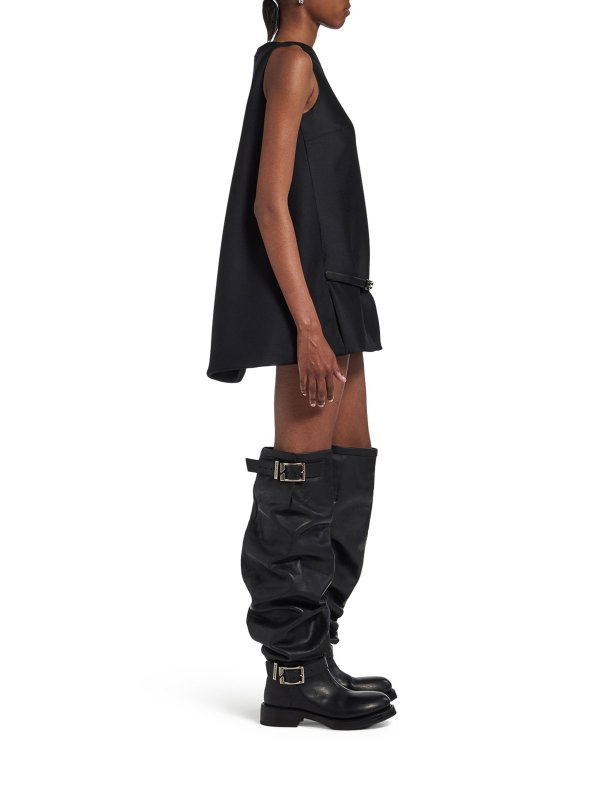 膝丈ドレス - 黒 shop online: BALENCIAGA