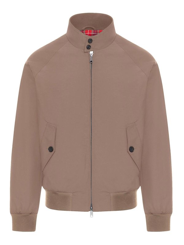 BARACUTA: ダウン・ハイテクジャケット - ダウンジャケット - ブラウン