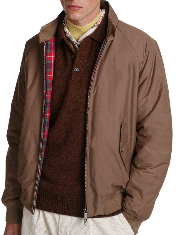 ダウンジャケット - ブラウン shop online: BARACUTA