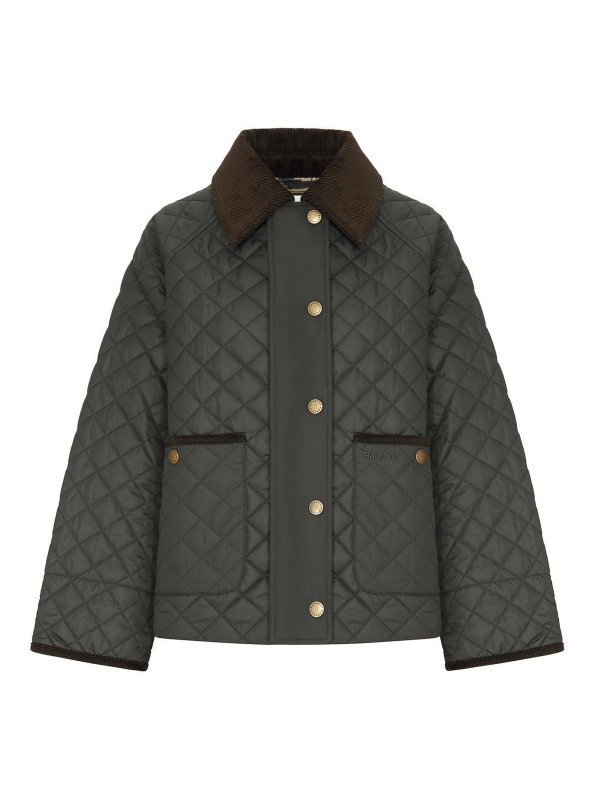 BARBOUR: ダウン・ハイテクジャケット - ダウンジャケット - ヌードカラー