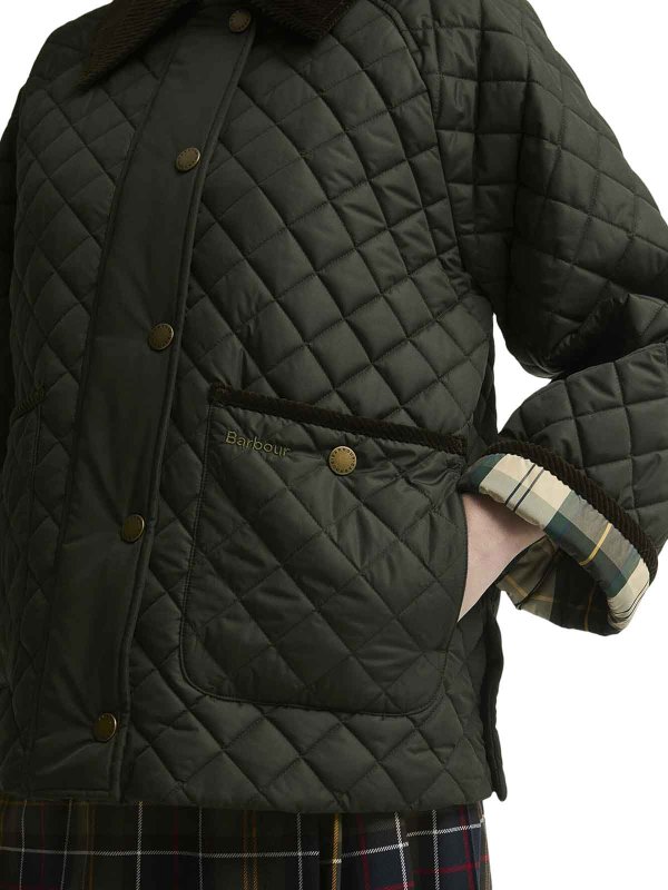 BARBOUR buy online ダウンジャケット - ヌードカラー