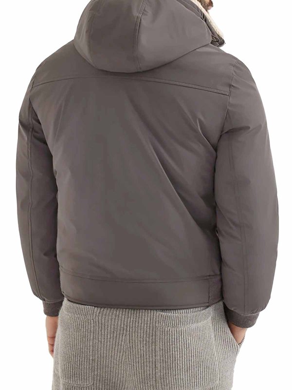 The Best Shops BRUNELLO CUCINELLI: padded jackets - Padded Jacket With Shearling