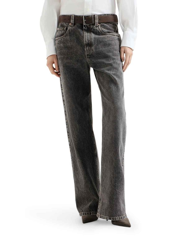 The Best Shops BRUNELLO CUCINELLI: カジュアルトラウザー - カジュアルパンツ - グレー