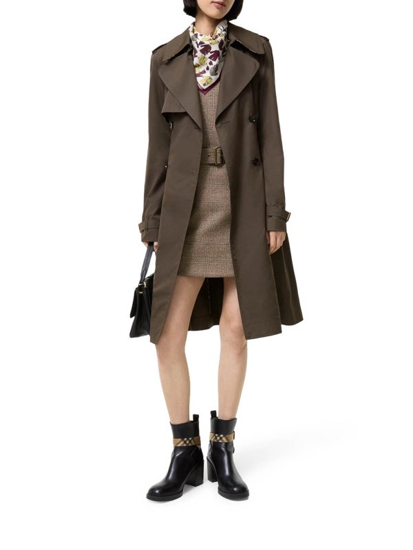 BURBERRY: トレンチコート online - トレンチコート - ブラウン