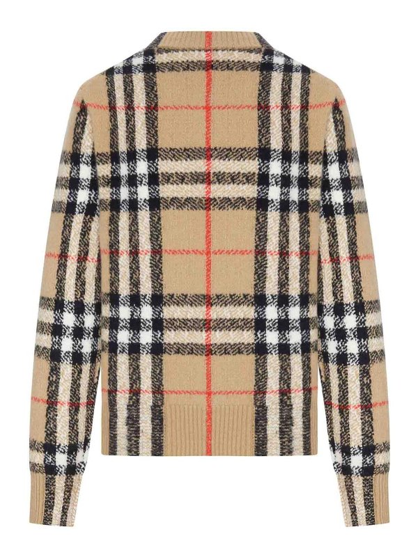 BURBERRY: カーディガン online - カーディガン - ヌードカラー