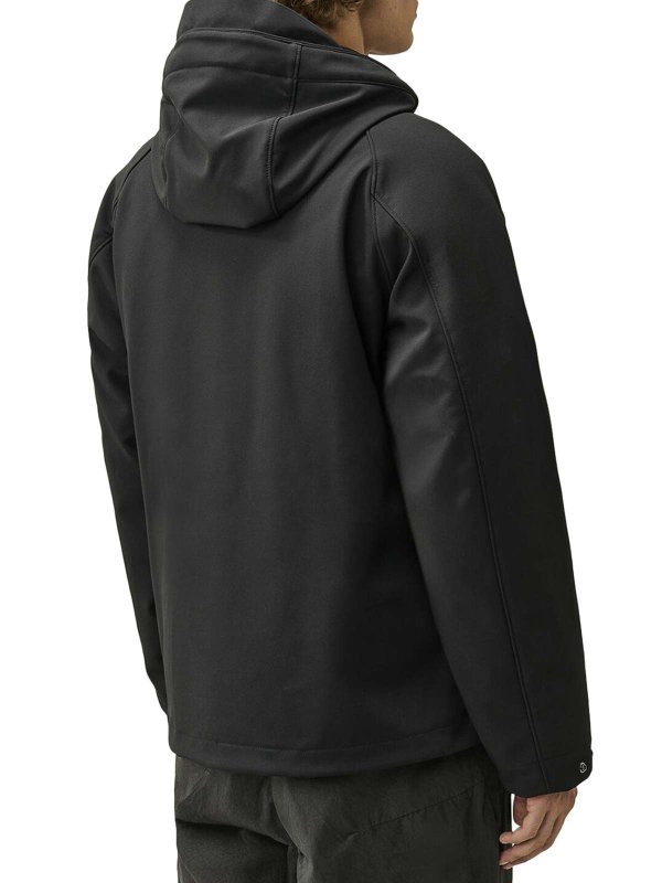 ダウンジャケット - 黒 shop online: C.P. COMPANY