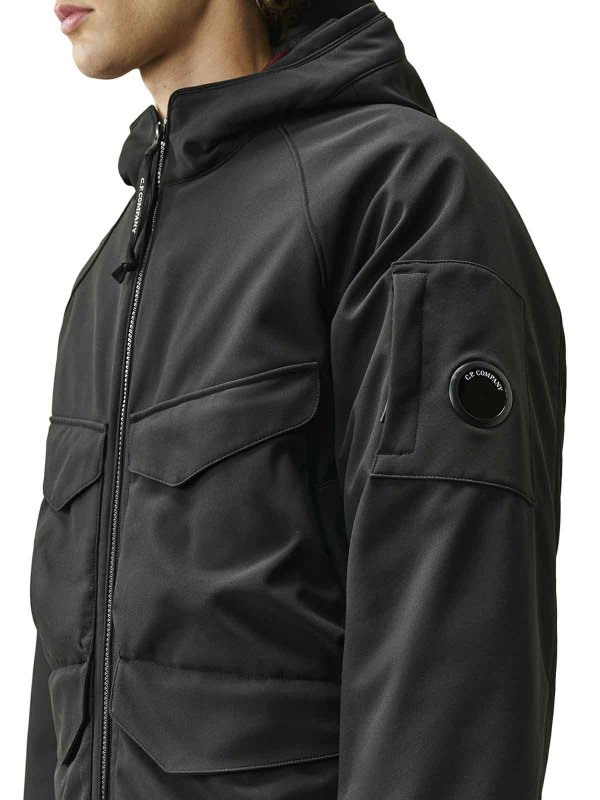 C.P. COMPANY buy online ダウンジャケット - 黒