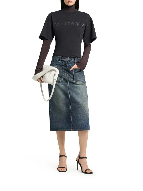 Courreges: Tシャツ online - Tシャツ - Courrges