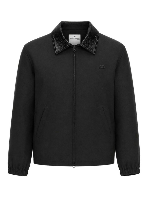 Courreges: ボンバージャケット - ボンバージャケット - 黒