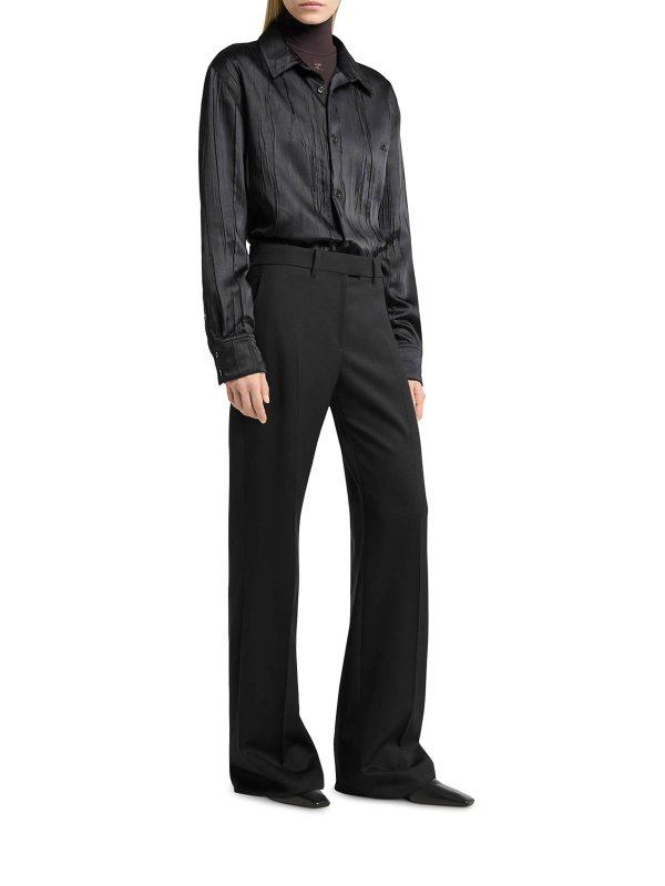 The Best Shops Courreges: Hemden - Hemd - Schwarz