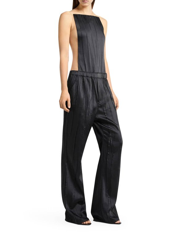 カジュアルパンツ - 黒 shop online: Courreges