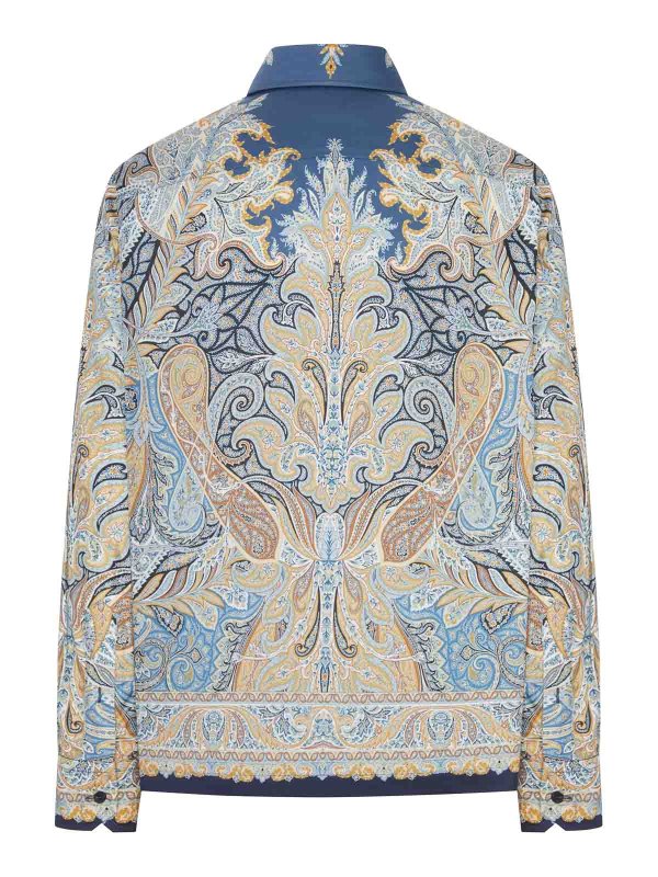 ETRO: Camisas online - Camisa - Azul