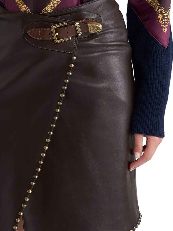 ETRO buy online Lederrock - Braun