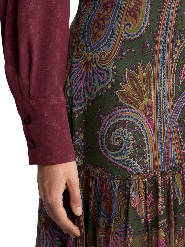 ETRO buy online Jupe Longue - Vert