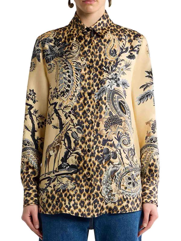 ETRO: シャツ online - シャツ - ヌードカラー
