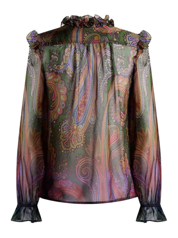 ETRO: camicie online - Camicia di seta