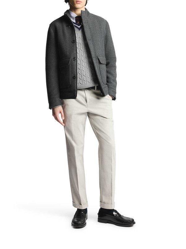 FAY: bombers online - Wool Bomber Jacket