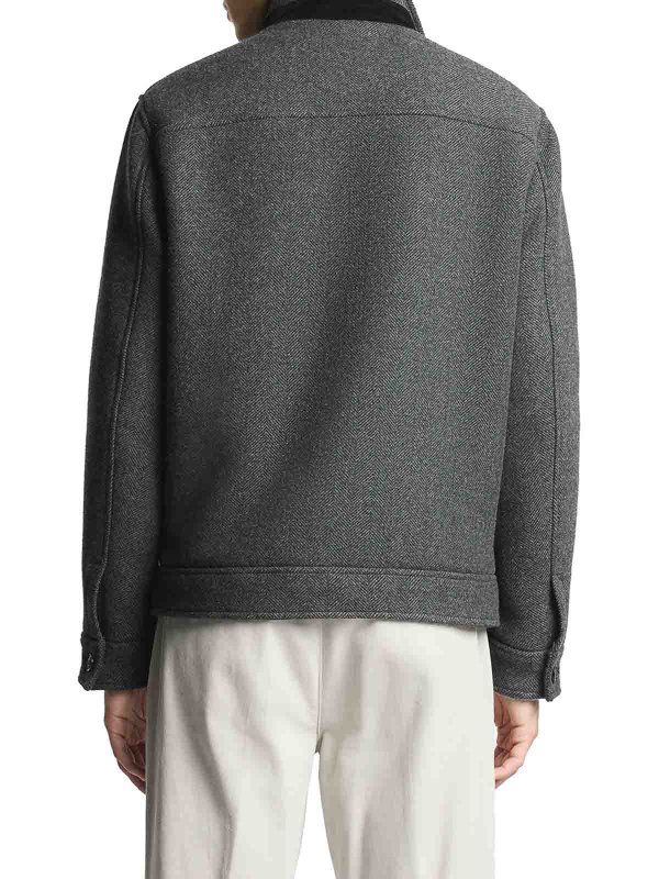Wool Bomber Jacket shop online: FAY