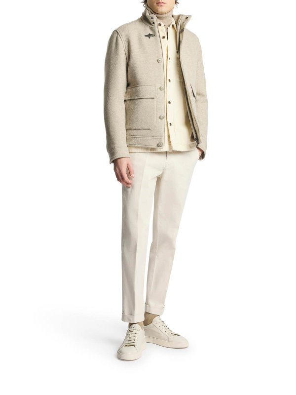 FAY: bombers online - Wool Bomber Jacket