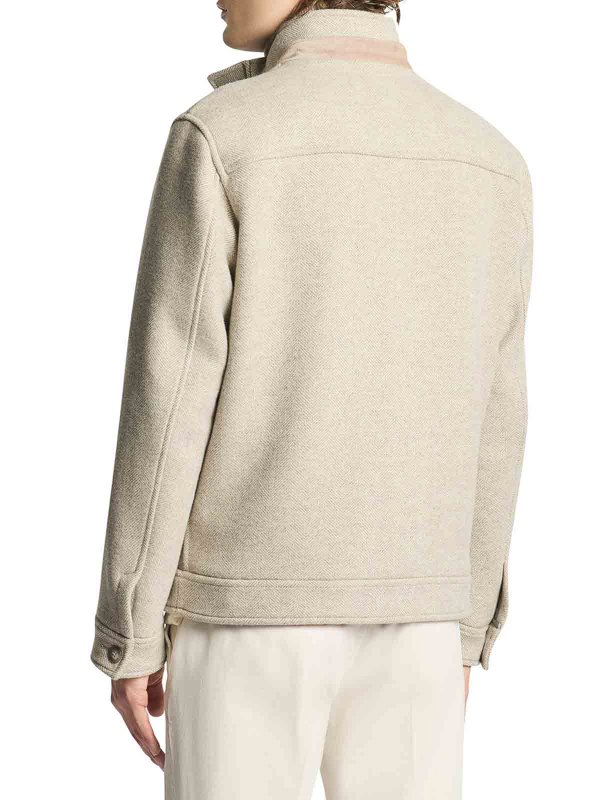 Wool Bomber Jacket shop online: FAY