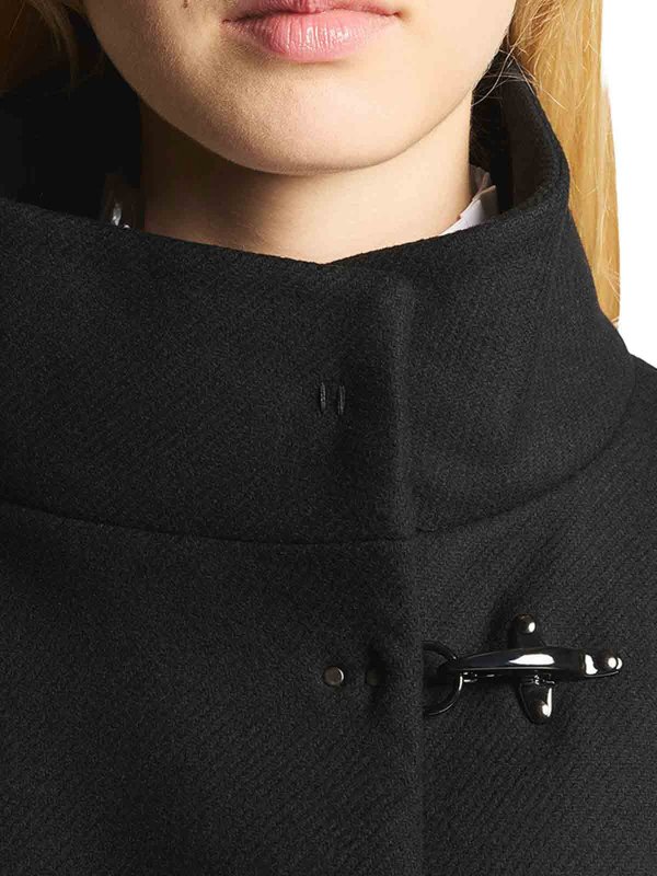 FAY buy online 膝丈コート - 黒