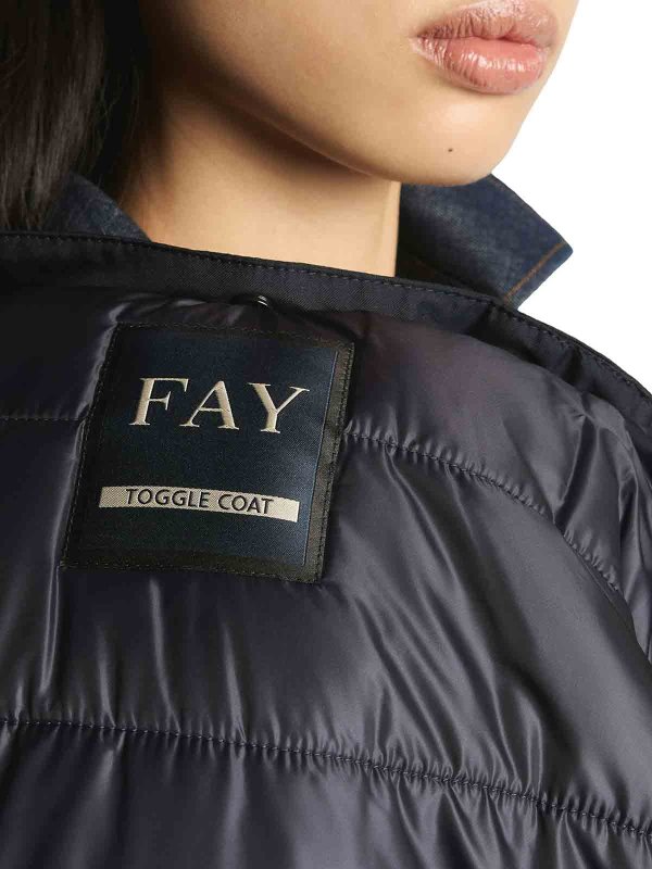 The Best Shops FAY: ダウンコート - ブルー