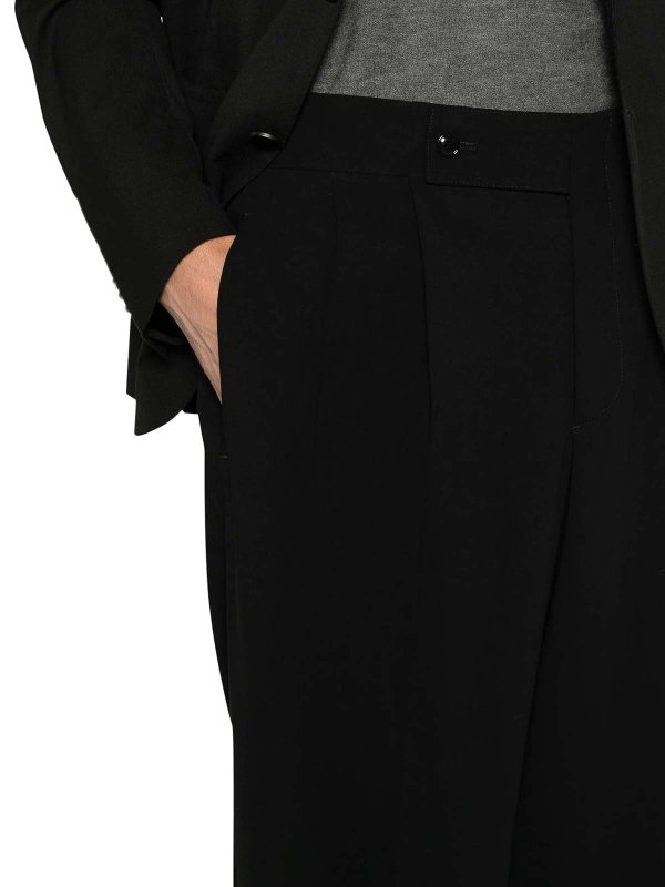 GIORGIO ARMANI buy online テーラードパンツ - 黒