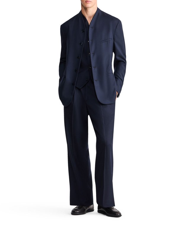 GIORGIO ARMANI: カジュアルトラウザー online - カジュアルパンツ - ブルー