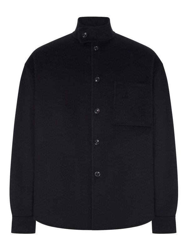 GIORGIO ARMANI: シャツ - シャツ - 黒