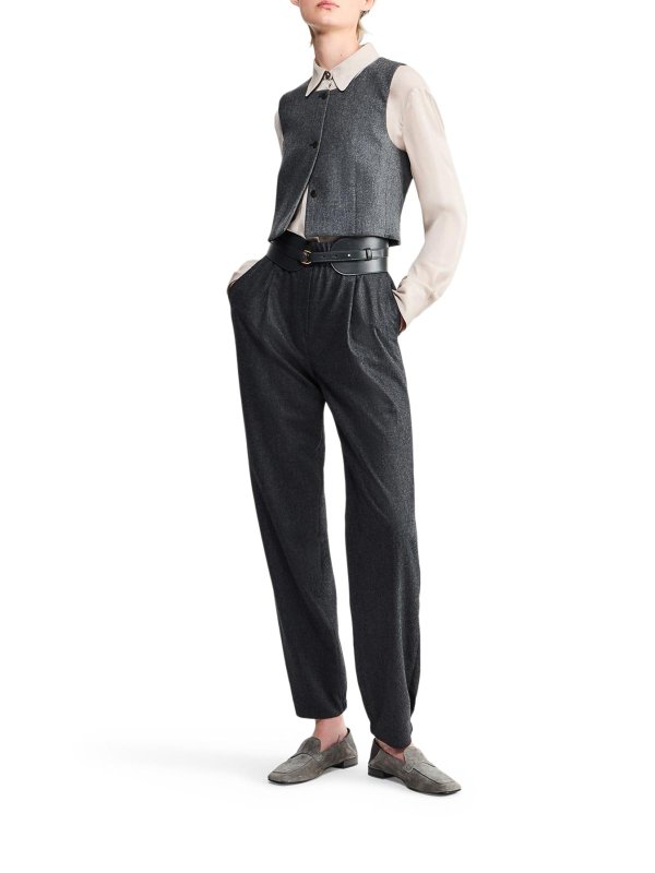 GIORGIO ARMANI: カジュアルトラウザー online - カジュアルパンツ - 緑