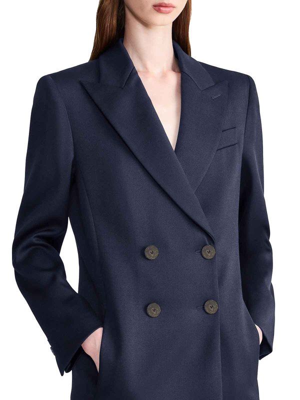 GIORGIO ARMANI buy online ブレザー - ブルー