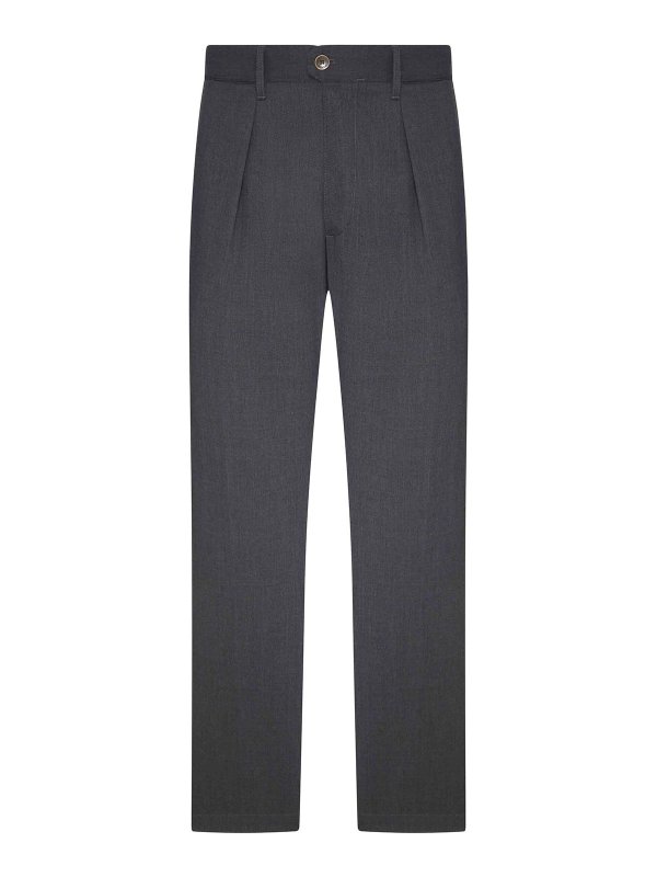 INCOTEX: Maßgeschneiderte und Formale Hosen - Formale Hose - Grau