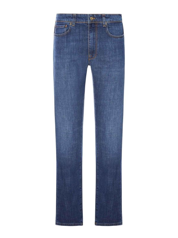INCOTEX: Jeans Rectos - Vaqueros Rectos - Azul