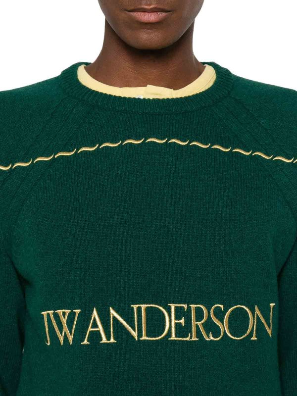 J.W. ANDERSON buy online クルーネック - 緑
