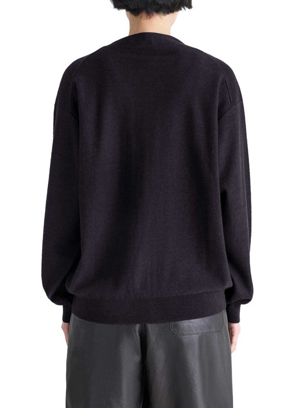 カーディガン - 黒 shop online: LEMAIRE