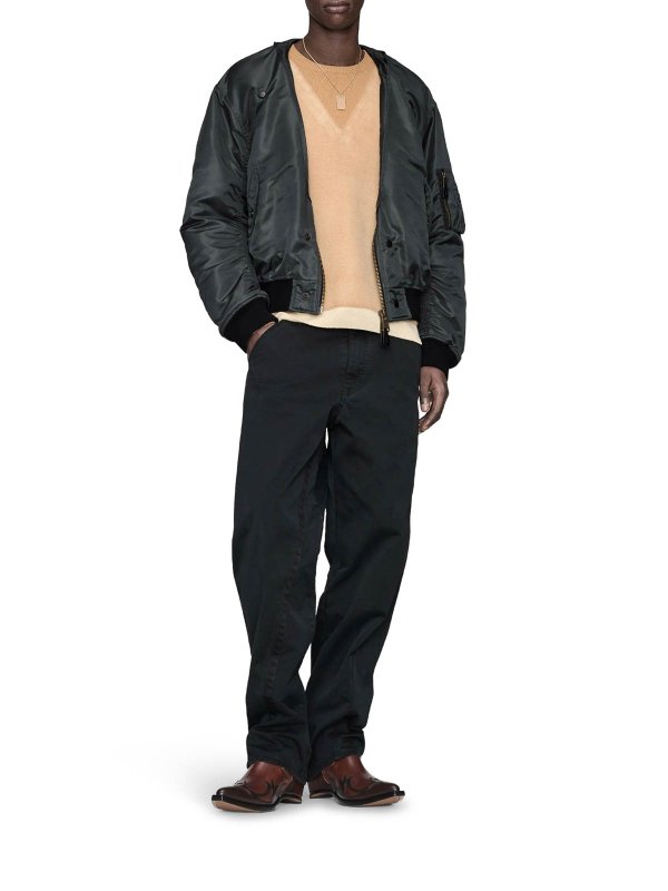 Maison Margiela: ボンバージャケット online - ボンバージャケット - グレー