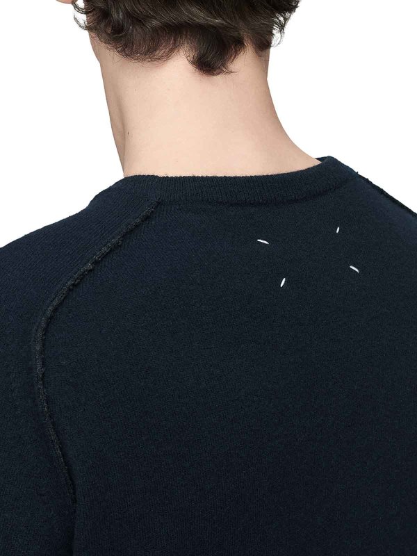 Maison Margiela buy online クルーネック - ブルー