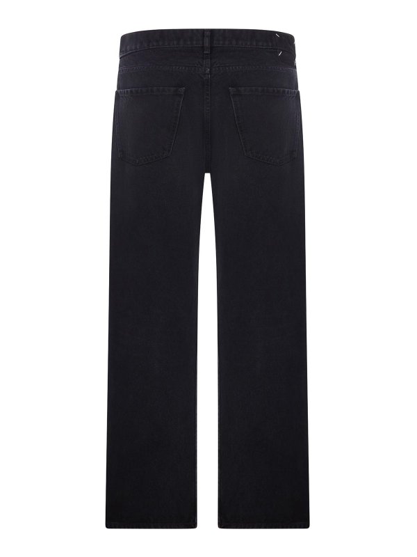 Maison Margiela: Jeans Rectos online - Vaqueros Rectos - Negro